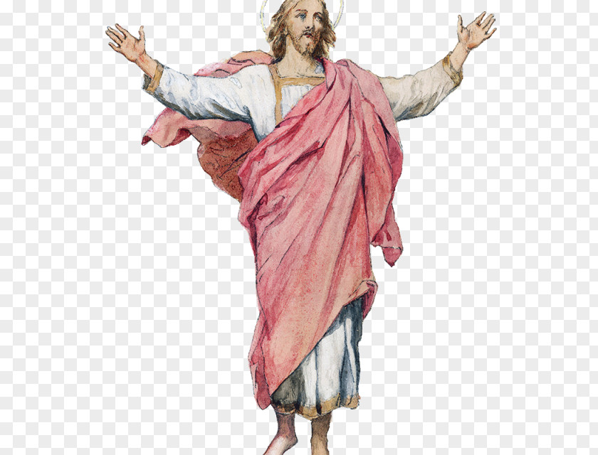 T-shirt Robe Jesus The Man Ascension Of Crucifixion PNG
