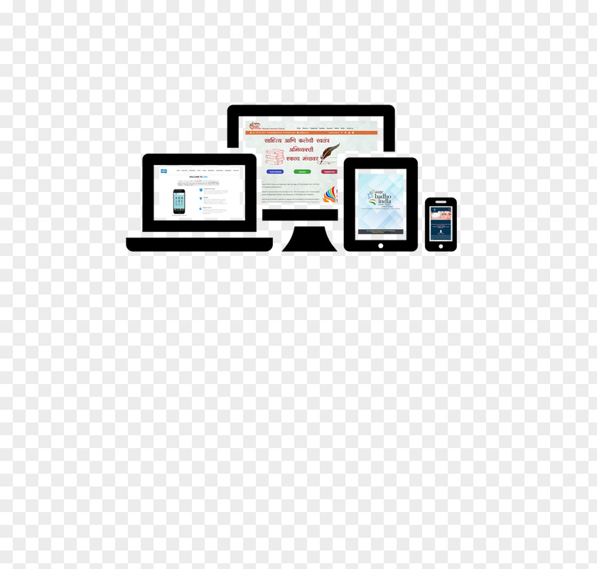 Web Design Responsive Development Page PNG