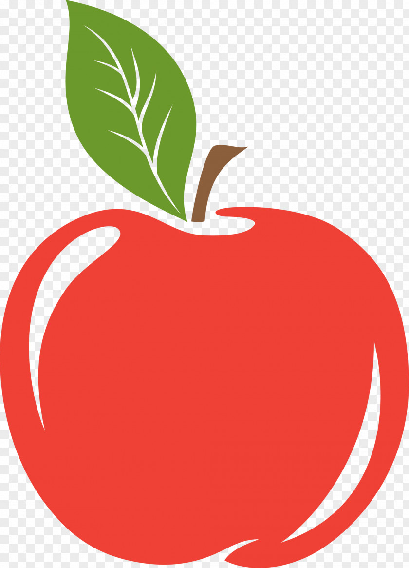 Red Cartoon Apple Clip Art PNG