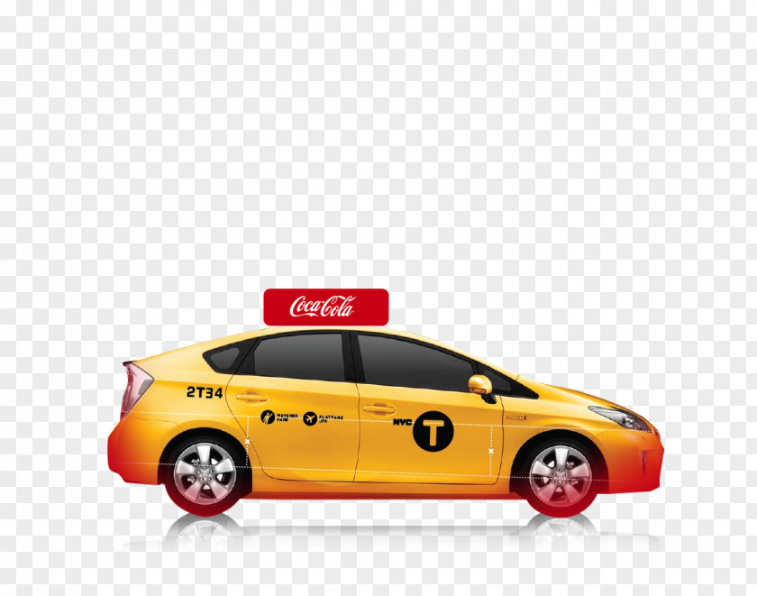Taxi 2012 Toyota Prius Plug-in Car C Hybrid Vehicle PNG