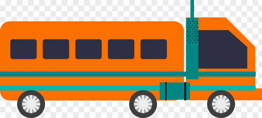 Bus Vector Diagram Transport Euclidean PNG