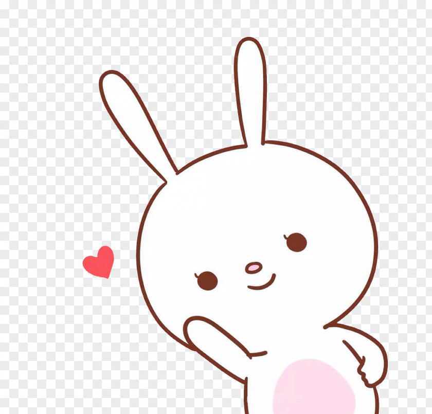 Cute Cartoon Bunny Cuteness Hello Kitty Lock Screen Wallpaper PNG