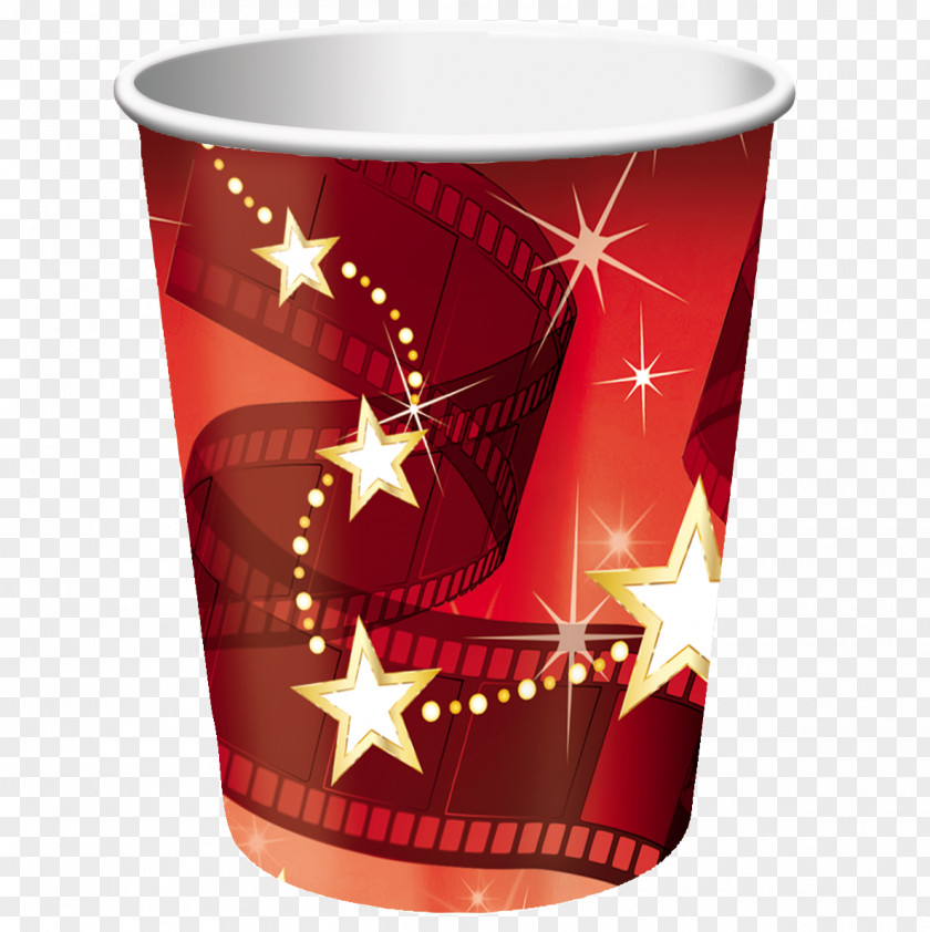 HOLLYWOOD LIGHTS Cloth Napkins Light Paper Cup PNG