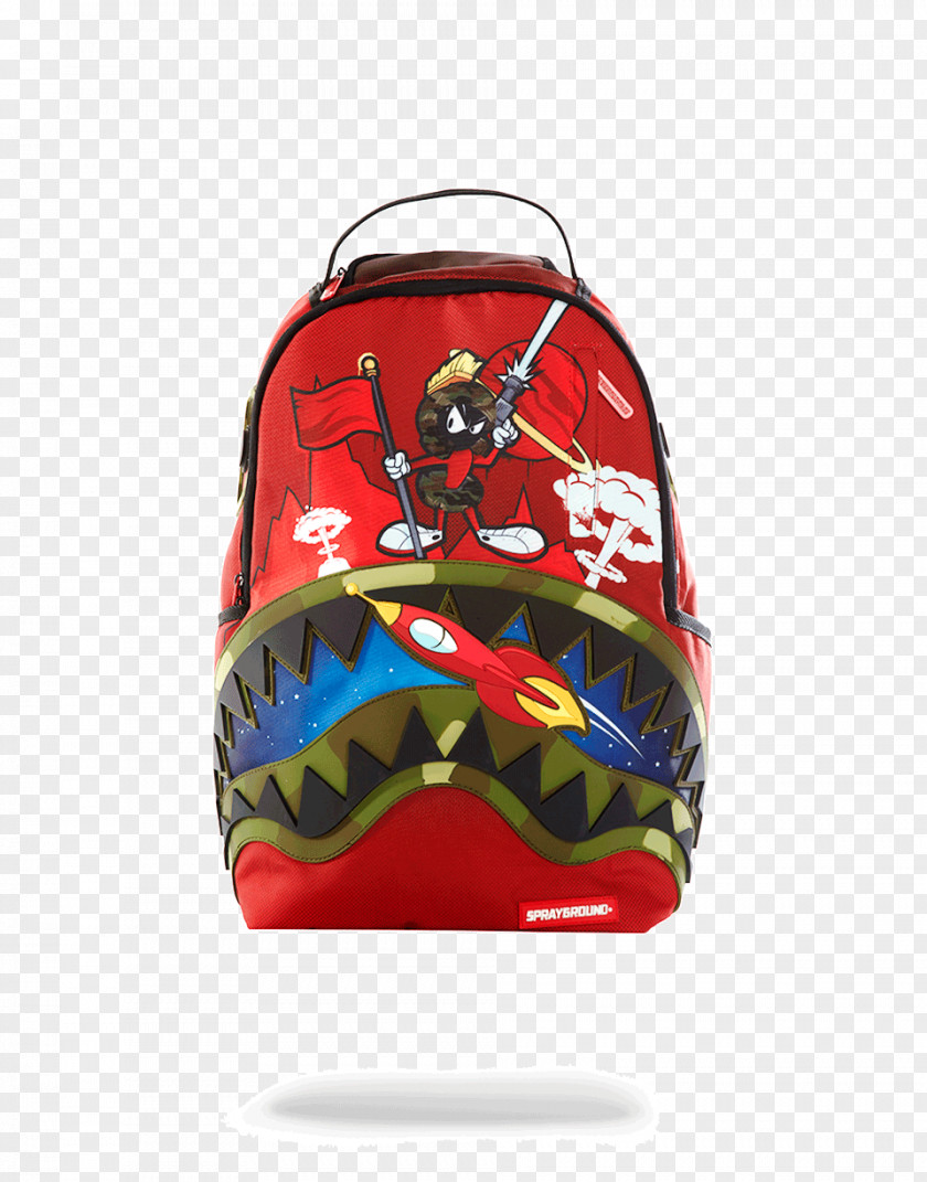 Backpack Marvin The Martian Sprayground Mini Marvel Civil War Bag PNG