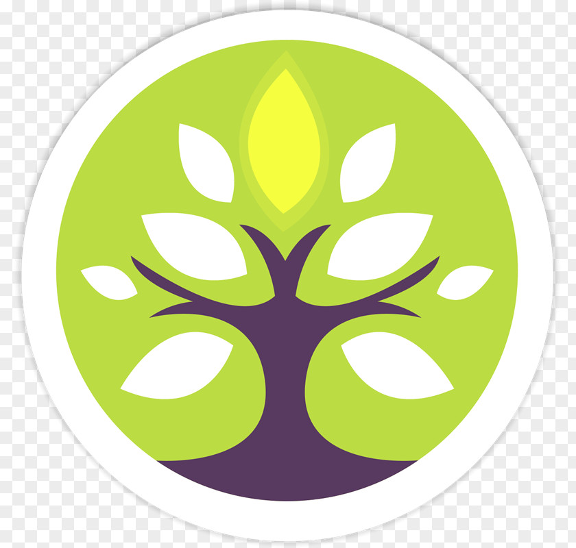 Balanced Health Leaf Green Line Tree Clip Art PNG
