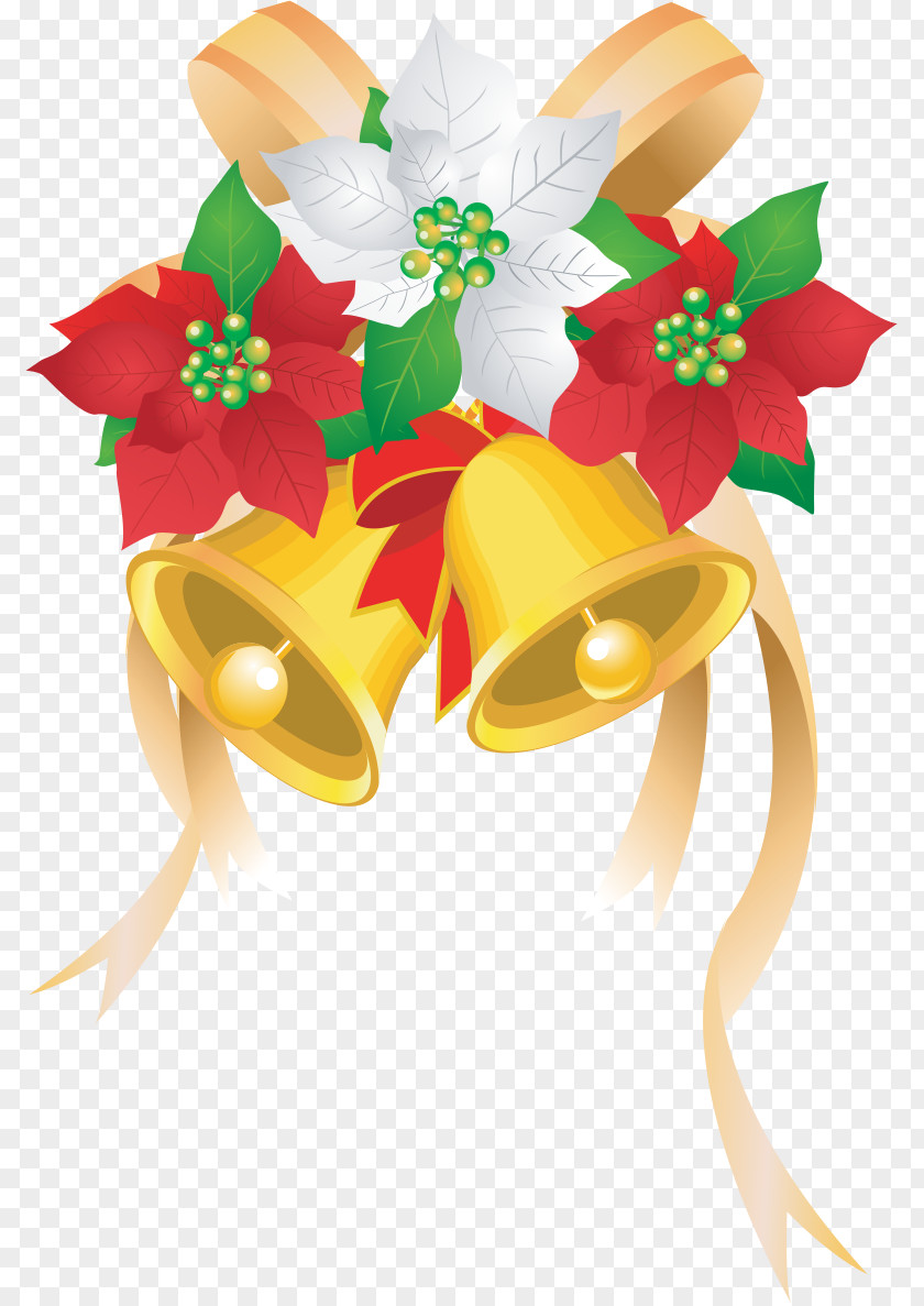 Bell Christmas Ornament Clip Art PNG