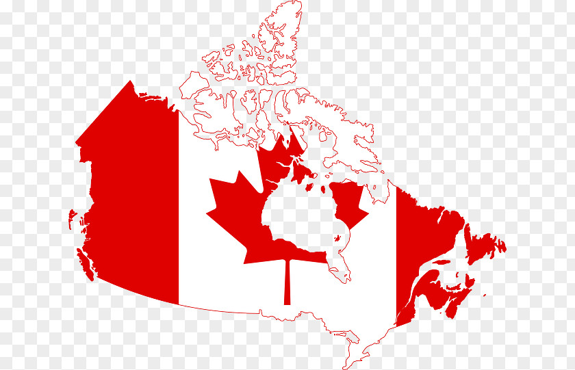 Canada Flag Of Clip Art Map Openclipart PNG