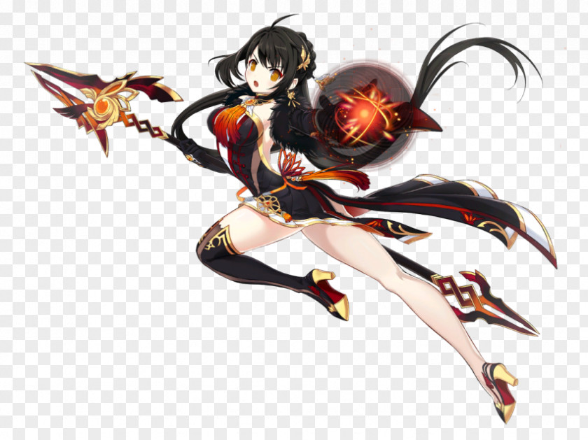 Elsword Raja Yama Norns PNG