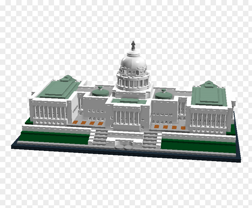 LEGO 21030 Architecture United States Capitol Building Congress National Mall Legislature PNG