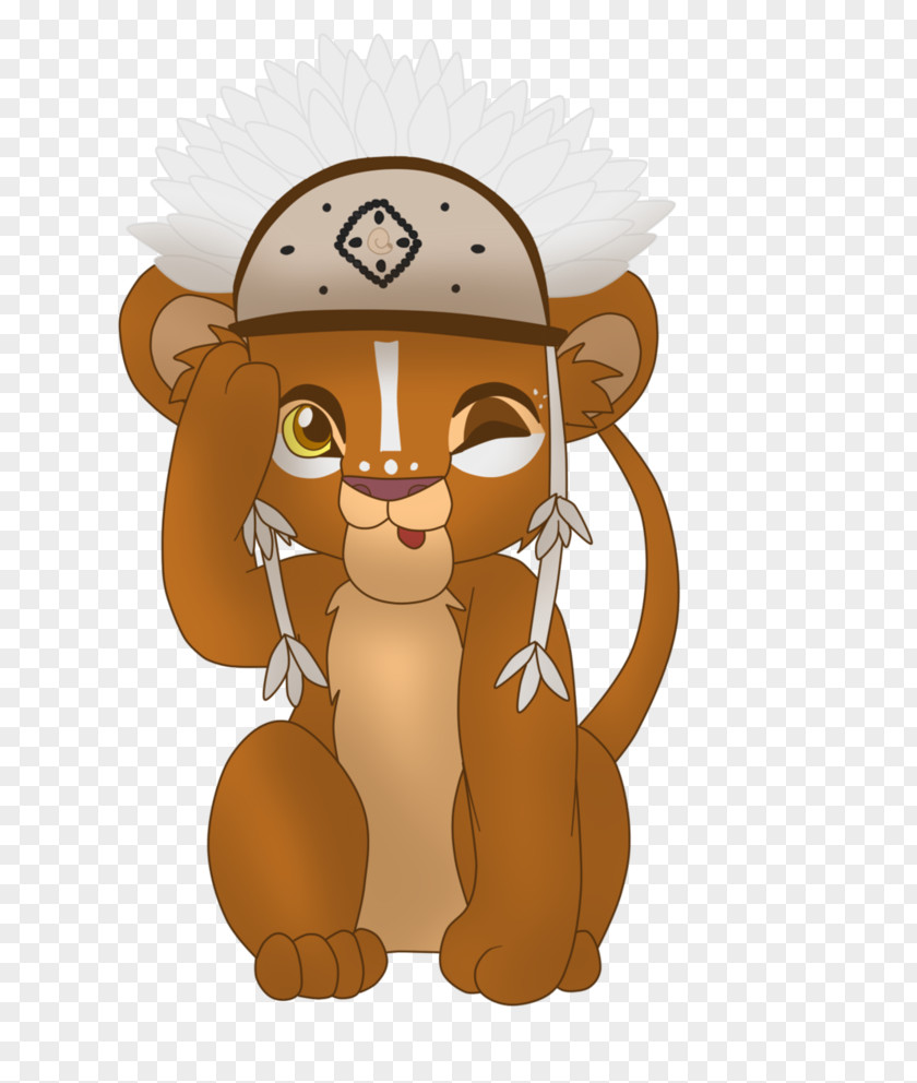 Lion Big Cat Animated Cartoon PNG