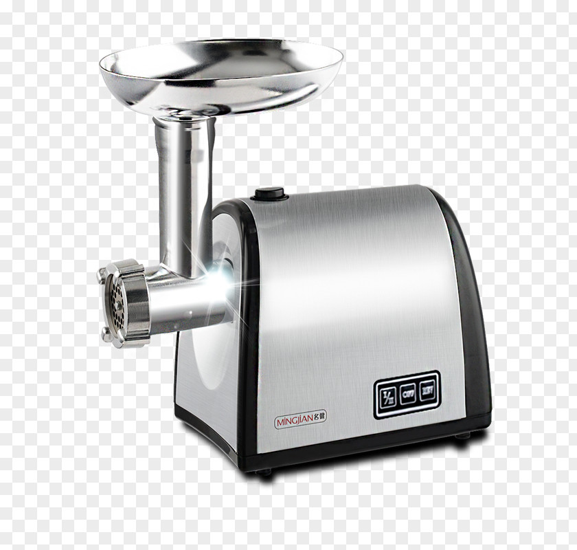 Name Of Kin Silver Microcomputer Touch Keys Mincer Juice Stuffing Meat Grinder Ground PNG