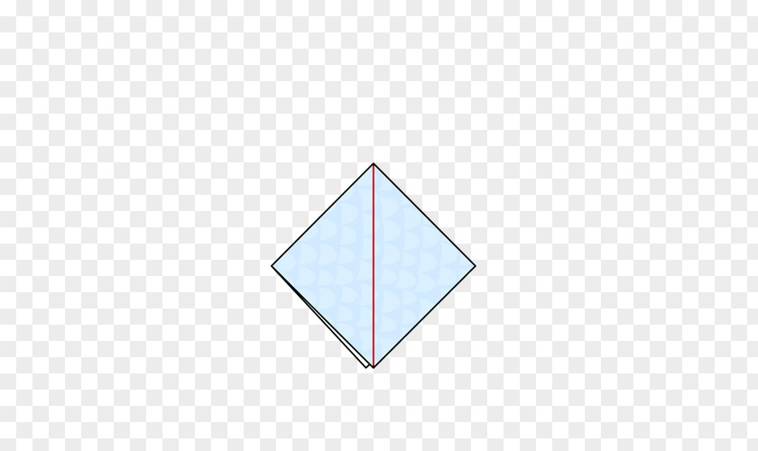 Paper Crane Triangle Point Pattern PNG