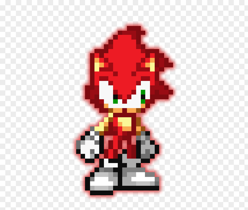 Sonic Sprite The Hedgehog Generations Shadow Knuckles Echidna And Secret Rings PNG