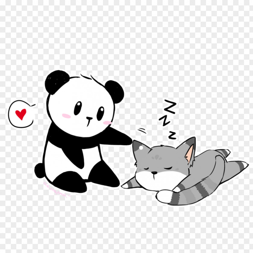 Cat Giant Panda Kitten Drawing Puppy PNG