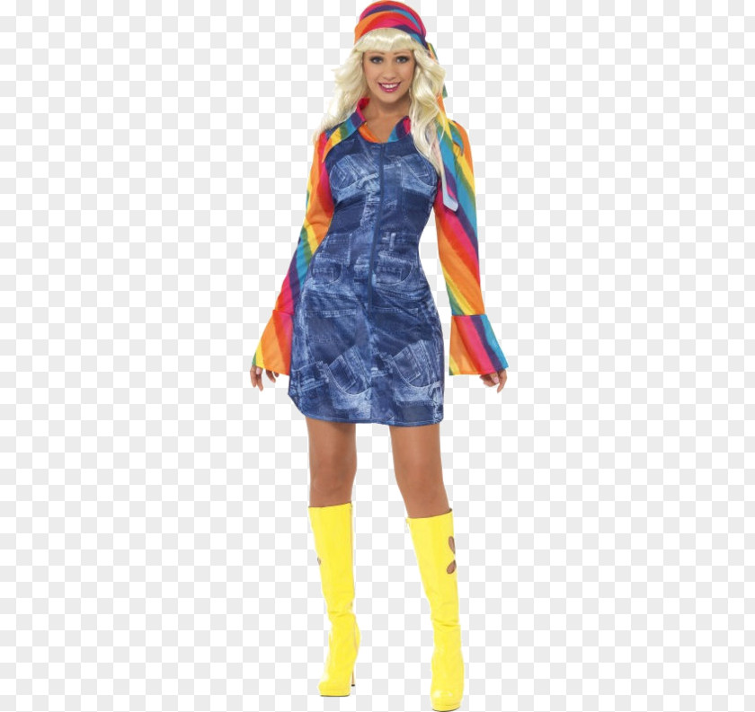 Dress 1970s 1960s 1980s Costume Disguise PNG