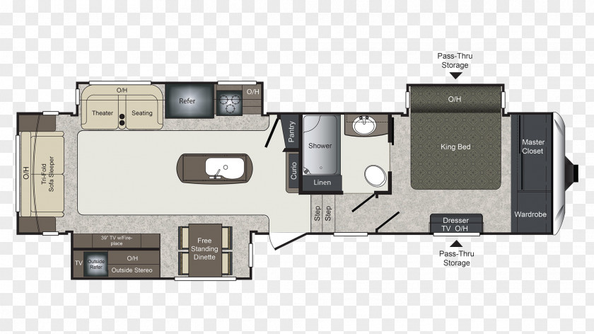 Laredo Fifth Wheel Coupling Campervans Caravan Trailer PNG