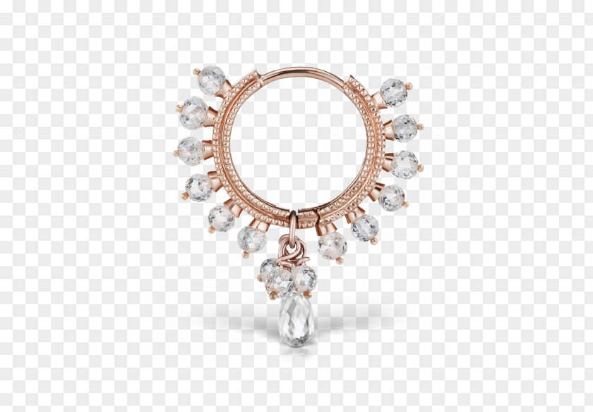 Septum Rings Earring Diamond Jewellery Pearl PNG