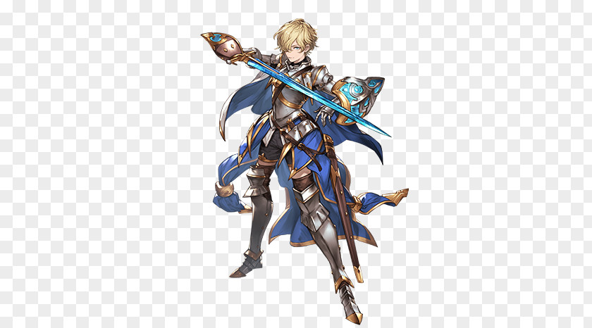 Blue Fire Demon Granblue Fantasy Concept Art Character Video Games PNG