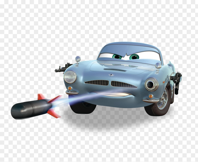 Coche Mater Finn McMissile Lightning McQueen Cars 2 PNG