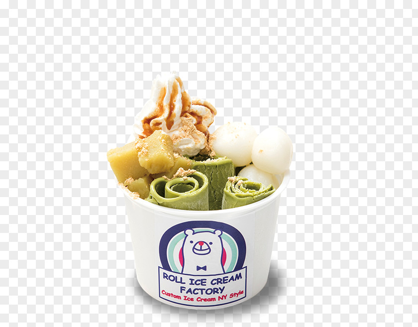 Ice Cream Roll Factory Ingredient Vegetarian Cuisine Mix-in PNG