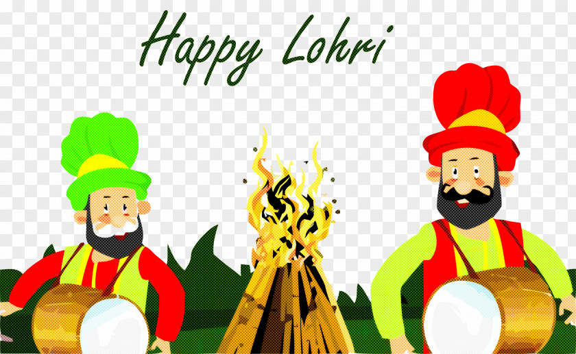 Lohri Happy PNG