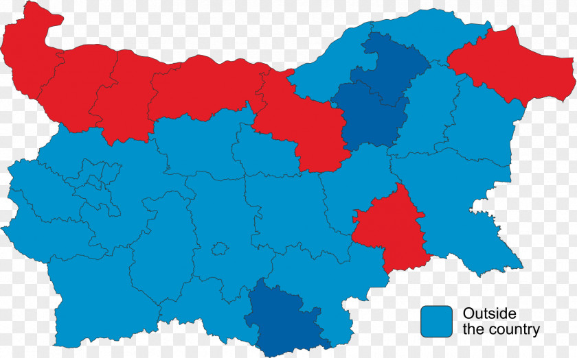 Map Bulgarian Parliamentary Election, 2017 Provinces Of Bulgaria Vector Stock Photography PNG