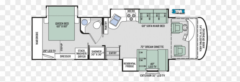 Pass Through The Toilet Thor Motor Coach Campervans Motorhome Winnebago Industries Sales PNG