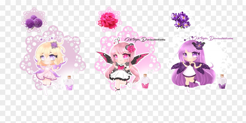 The Fairy Scatters Flowers Cut Cartoon Body Jewellery Font PNG