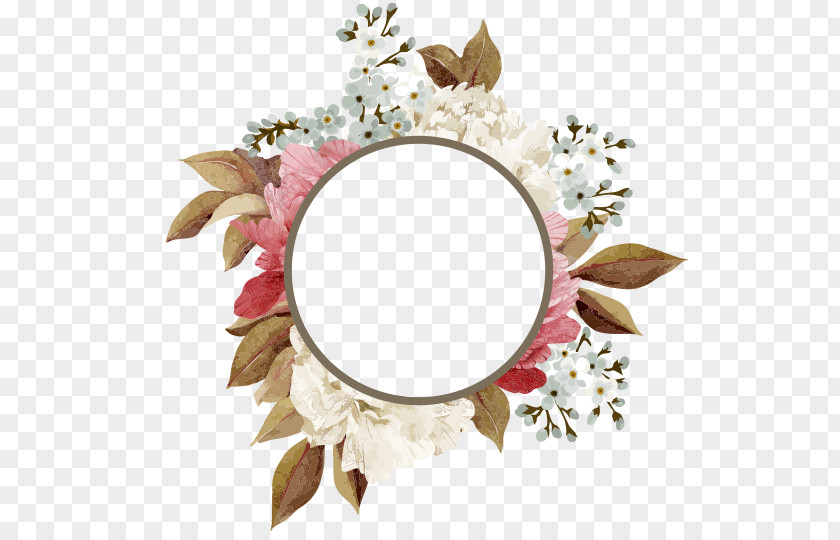 Wedding Welcome Picture Frames Flower PNG