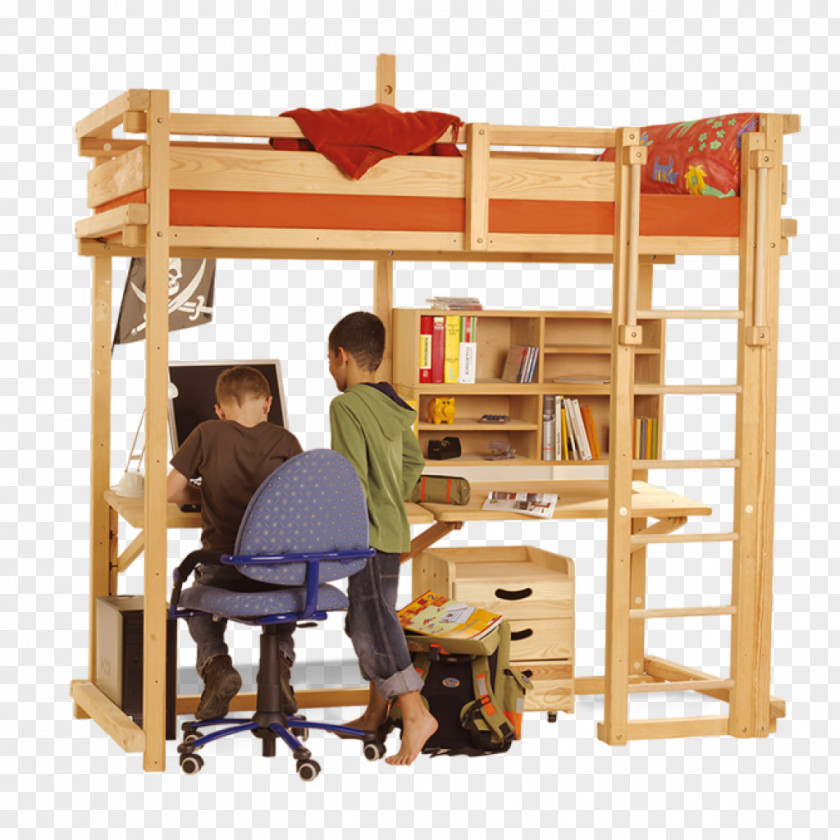 Woodland Bunk Bed Table Furniture Kitchen PNG