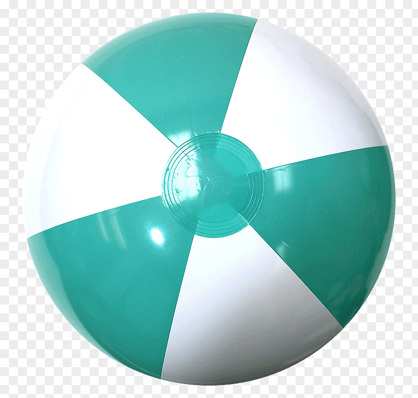 Ball Beach Blue White PNG