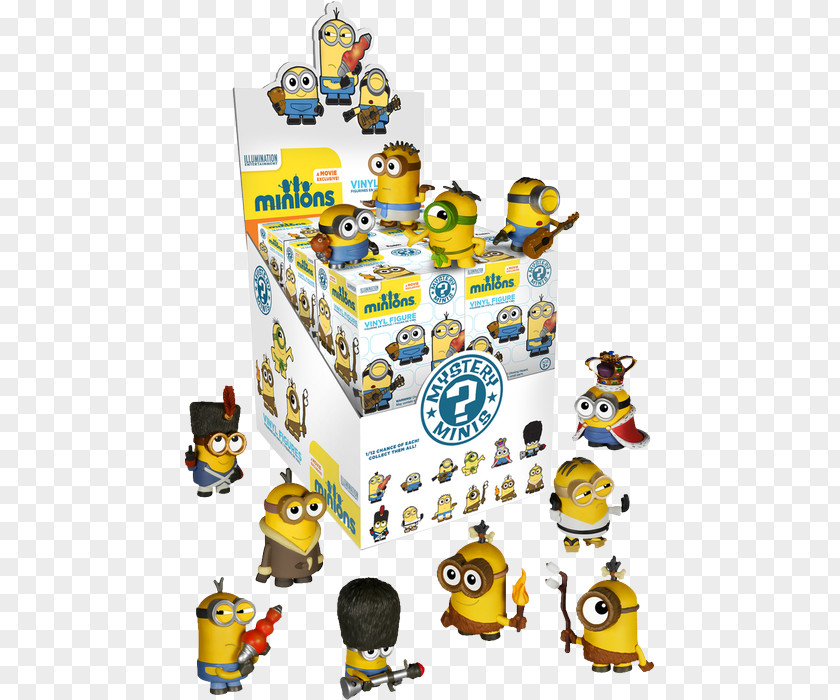 Blind Bags Toys Box Action & Toy Figures Phil The Minion Funko Minions PNG