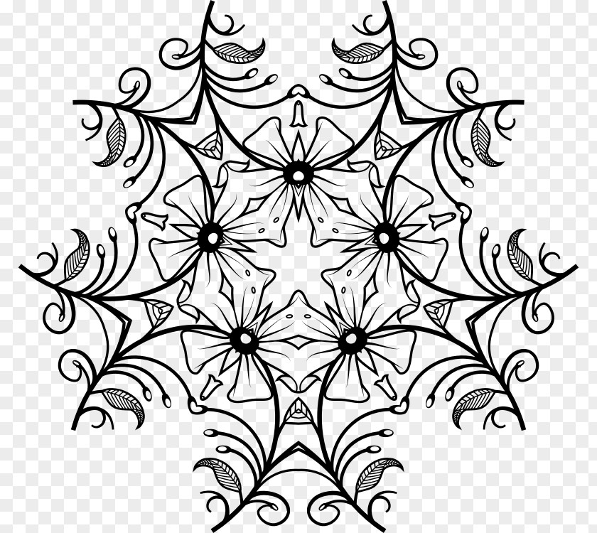 Floral Design Drawing Clip Art PNG