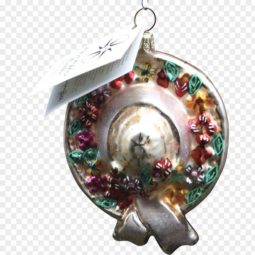 Hand-painted Easter Christmas Ornament PNG