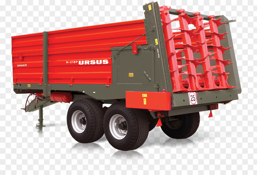 Manure Spreader Compost URSUS Fertilisers PNG