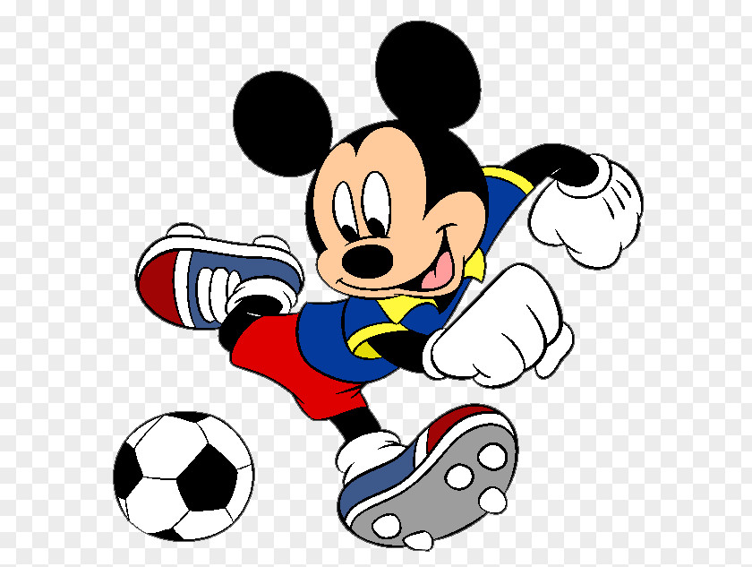 Mickey Mouse Universe Minnie Football Player PNG