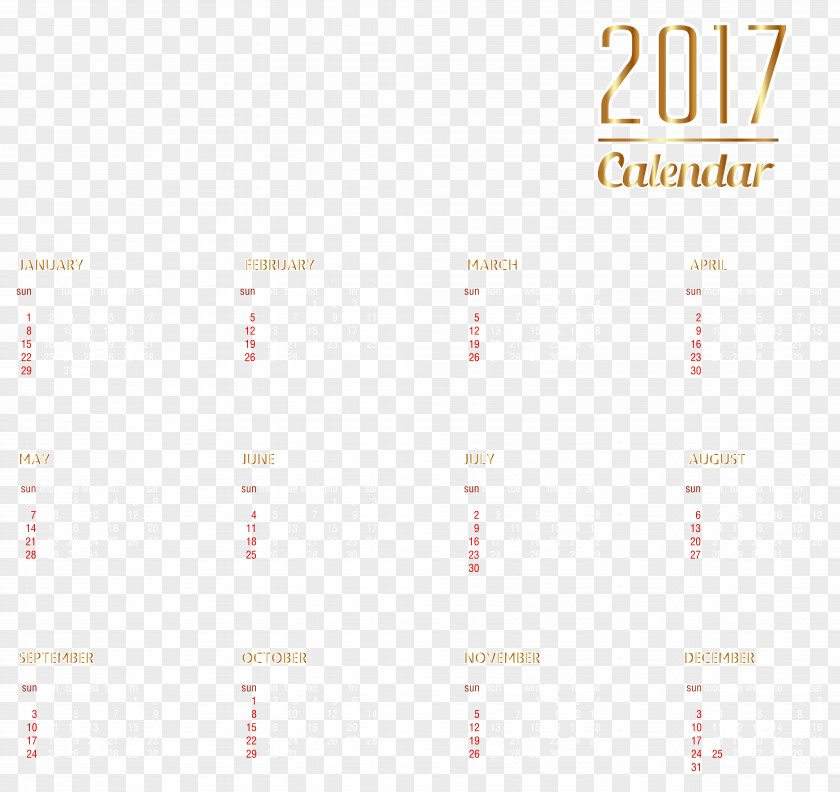2017 Calendar Transparent Clipart Image Line Angle Point Pattern PNG