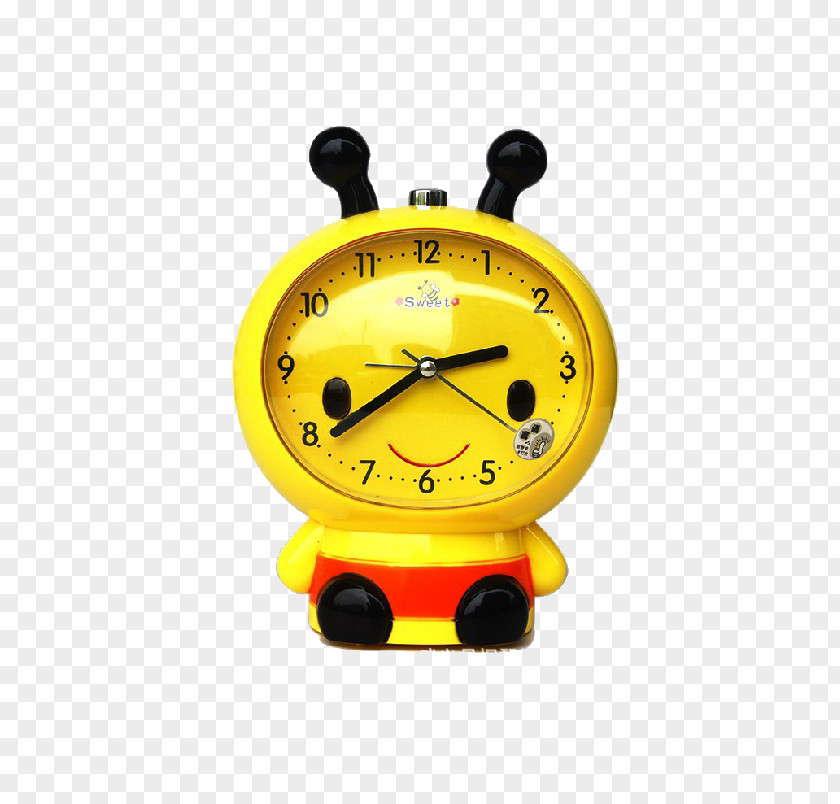 Cartoon Alarm Clock Talking Digital PNG