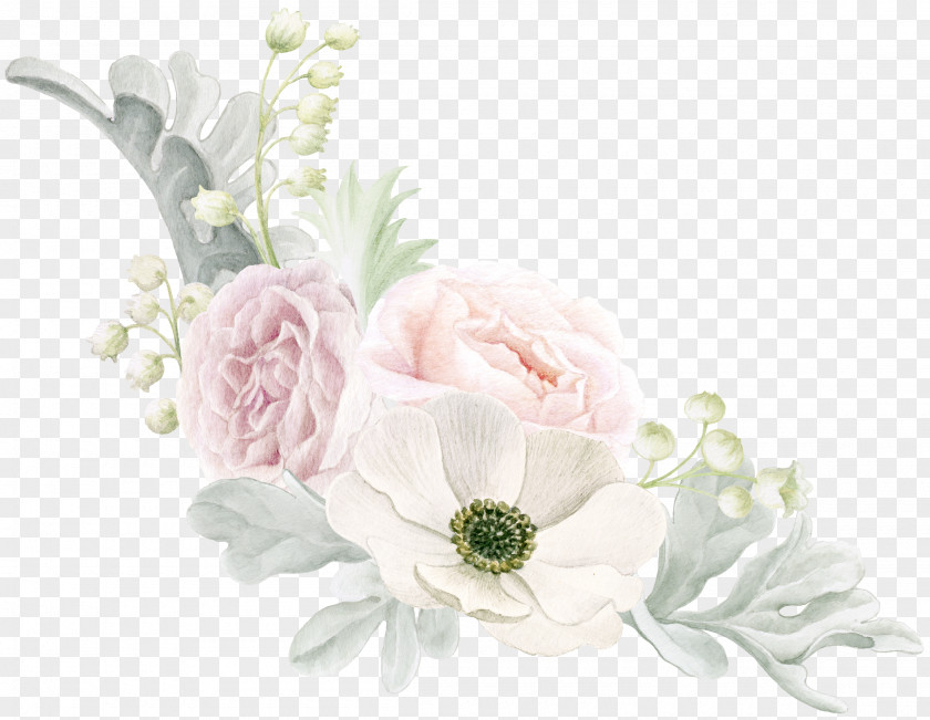 Flower Floral Design Cloth Napkins Drawing Painting PNG