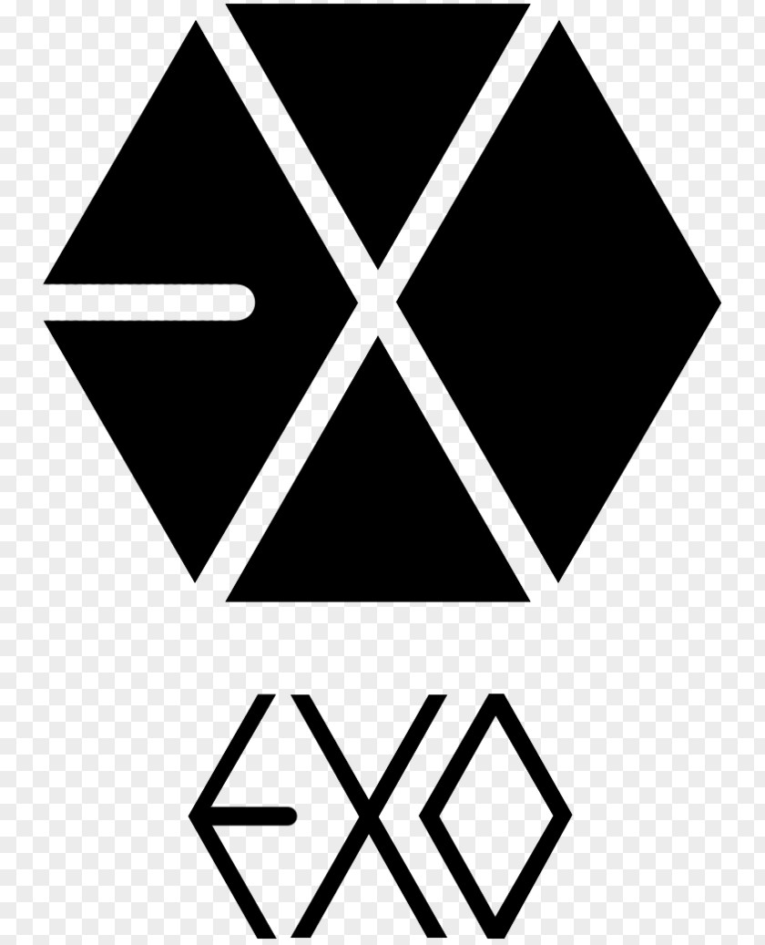 Kpop EXO Logo K-pop Graphic Designer PNG