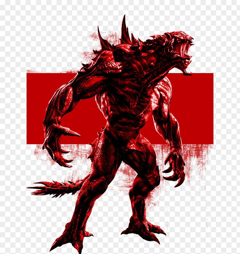 Muscle Werewolf Turtle Cartoon PNG