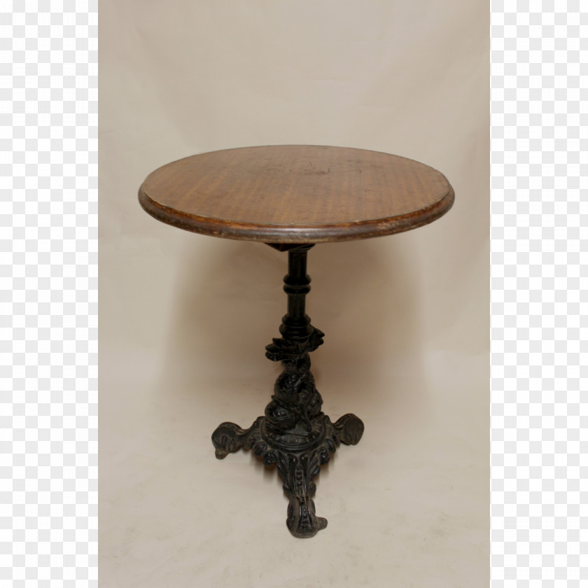One Legged Table Antique Angle PNG