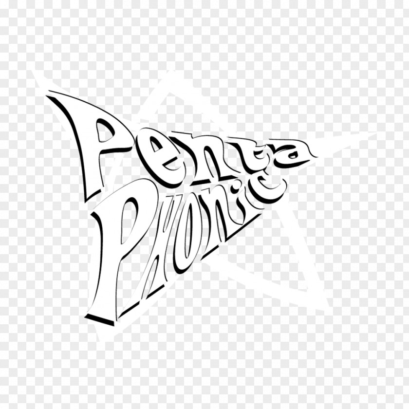 Pent Logo Calligraphy Font PNG