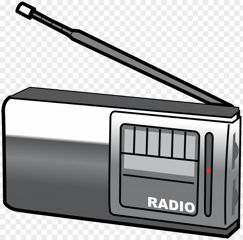 Radio Boombox FM Broadcasting Tape Recorder Clip Art PNG