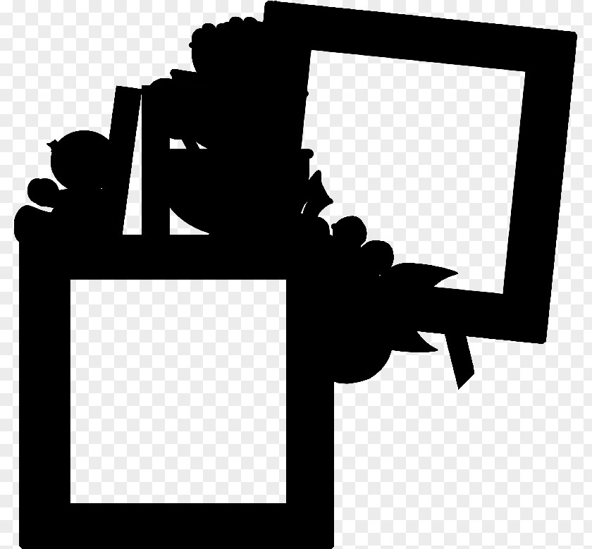 Blackandwhite Picture Frame PNG