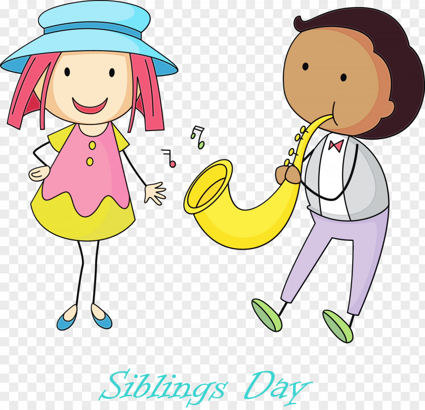 Cartoon Sharing Happy Child Pleased PNG