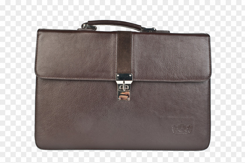 Brown Leather Briefcase Handbag Messenger Bags PNG