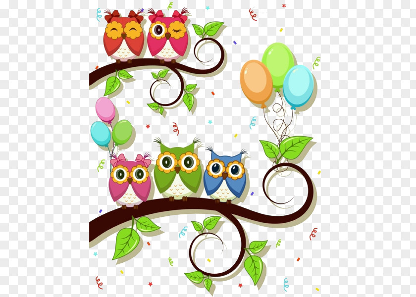 Cartoon Tree Owl Drawing Royalty-free Clip Art PNG