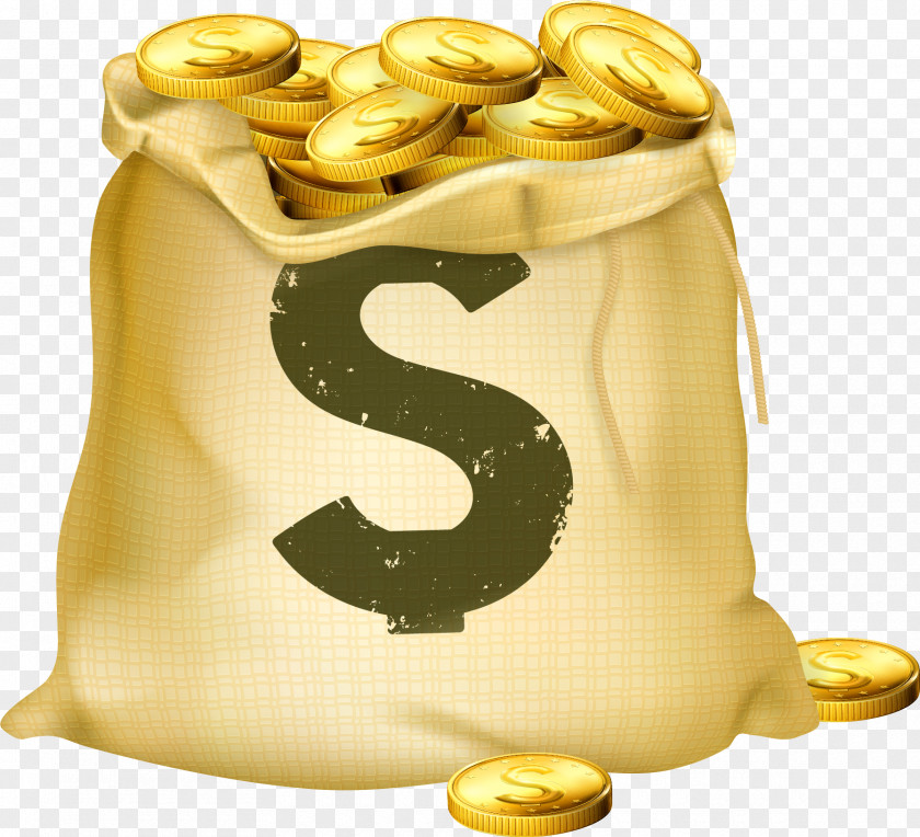 Money Bag Stock Photography Gold Coin PNG