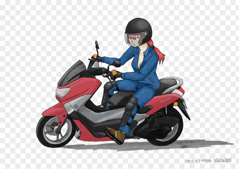 Scooter Yamaha Motor Company NMAX DeviantArt Motorized PNG